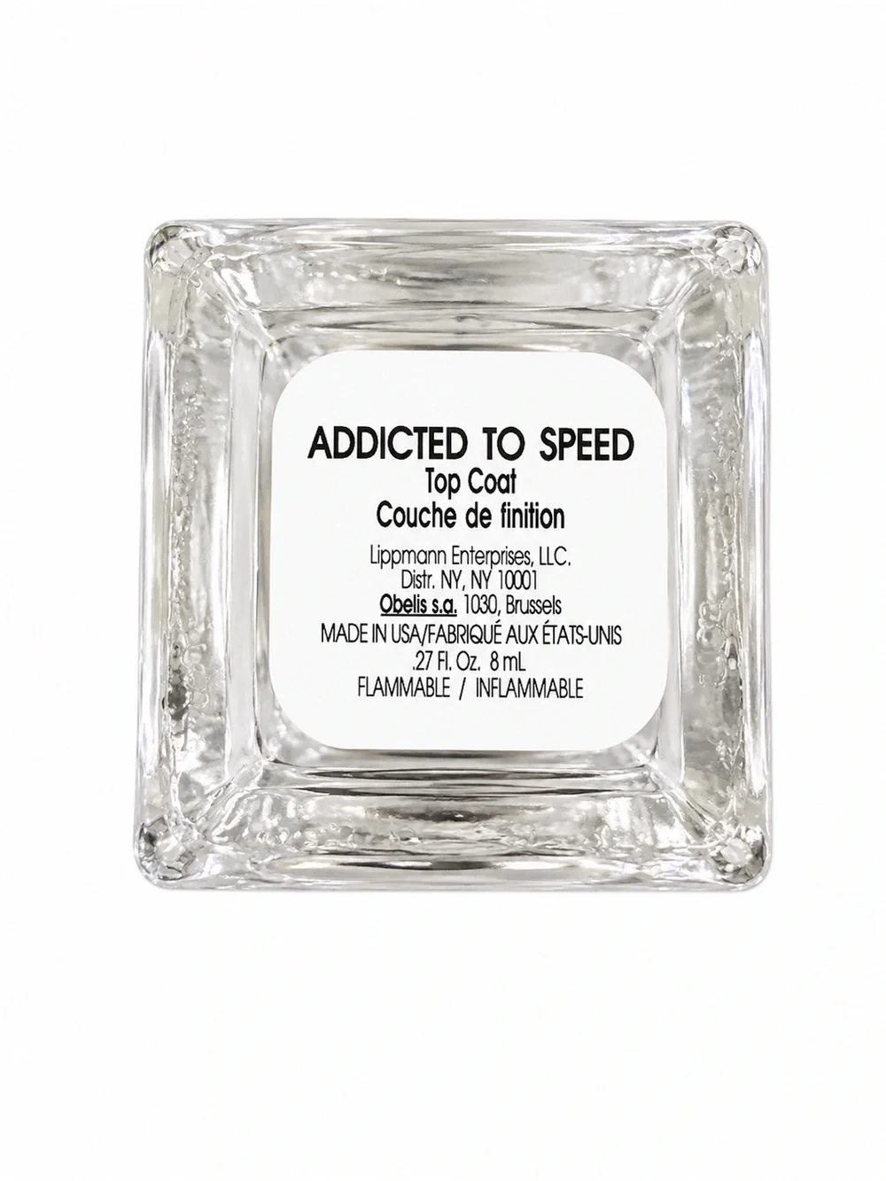 NWOB Deborah Lippmann Addicted to Speed Top Coat Mini 8 mL